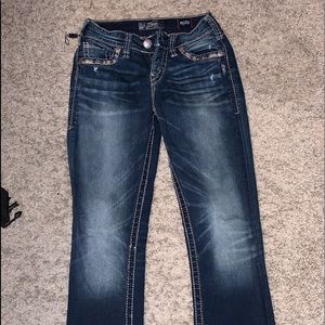 size 25 silver jeans
